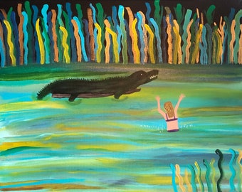Fully Engaged - Original Acrylic Painting