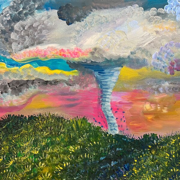 Tornado Season - Original Acrylic Painting