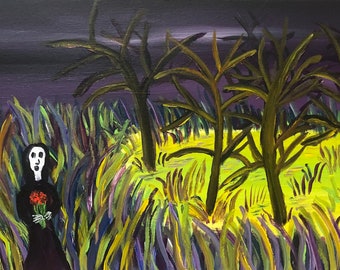 Swamp Ghoul - Original Acrylic Painting