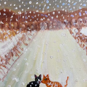 The Kiss - Original Acrylic Painting
