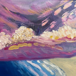 Incoming - Original Acrylic Painting