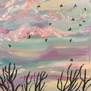 Birds - Original Acrylic Painting