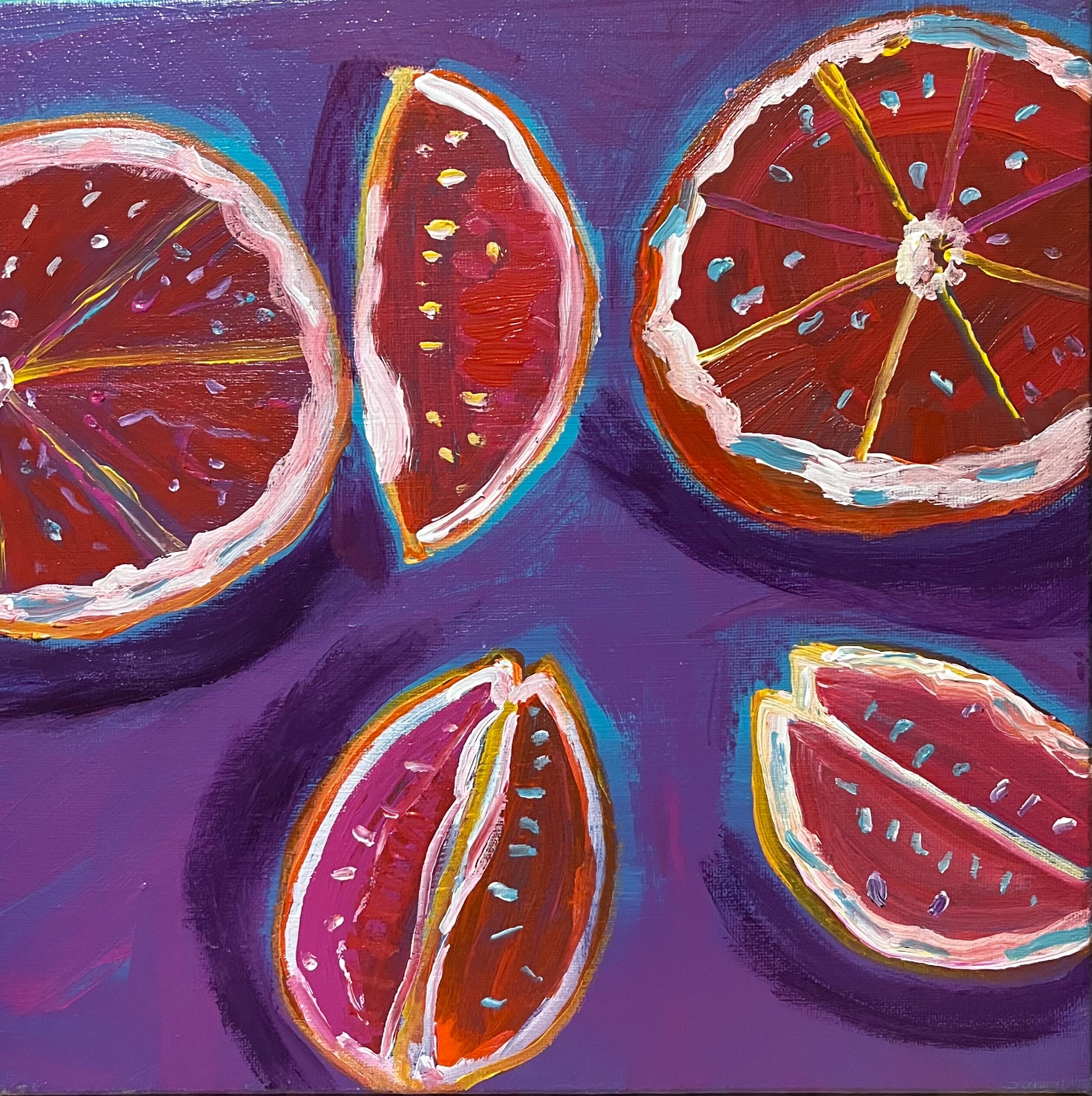 Grapefruit - Original Acrylic Painting