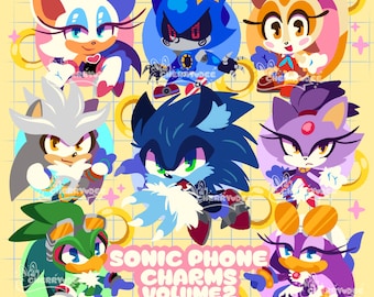 Sonic phone charms VOLUME 2 [PREORDERS]
