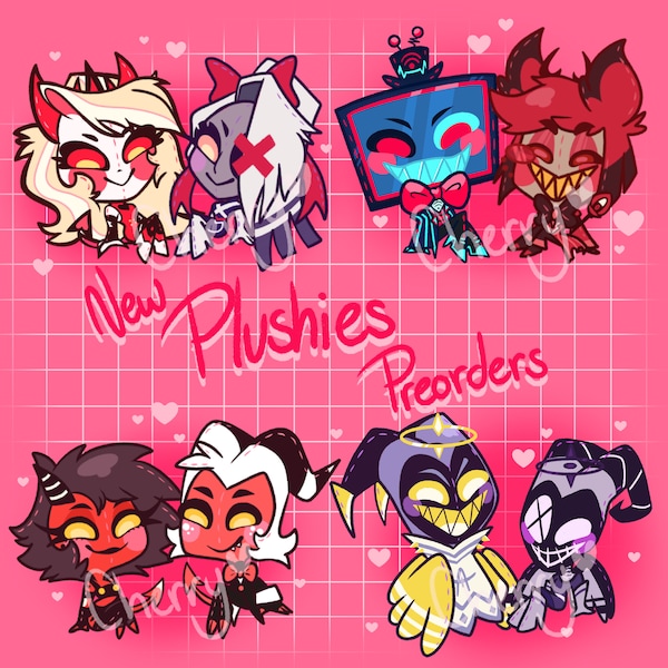 Hellaverse plushies phone charm Second batch