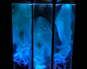 Rare! Amazing Diaphonized baby squid - Curiosity - Cruelty free - Oddity- Wet specimen