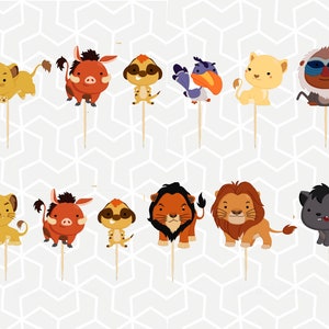 Safari Adventure Cupcake Toppers  or Stickers