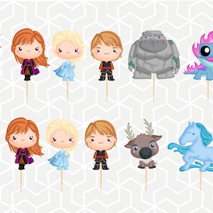Super Cold Cupcake Toppers  or Stickers