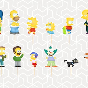 Urban Family Cupcake Toppers or Stickers