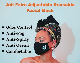 Joli Faire Adjustable Reusable Facial Mask