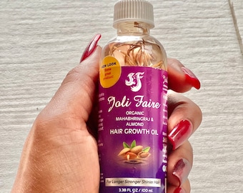 Fast Hair Growth Oil- Joli Faire Mahabhringraj & Almond Oil