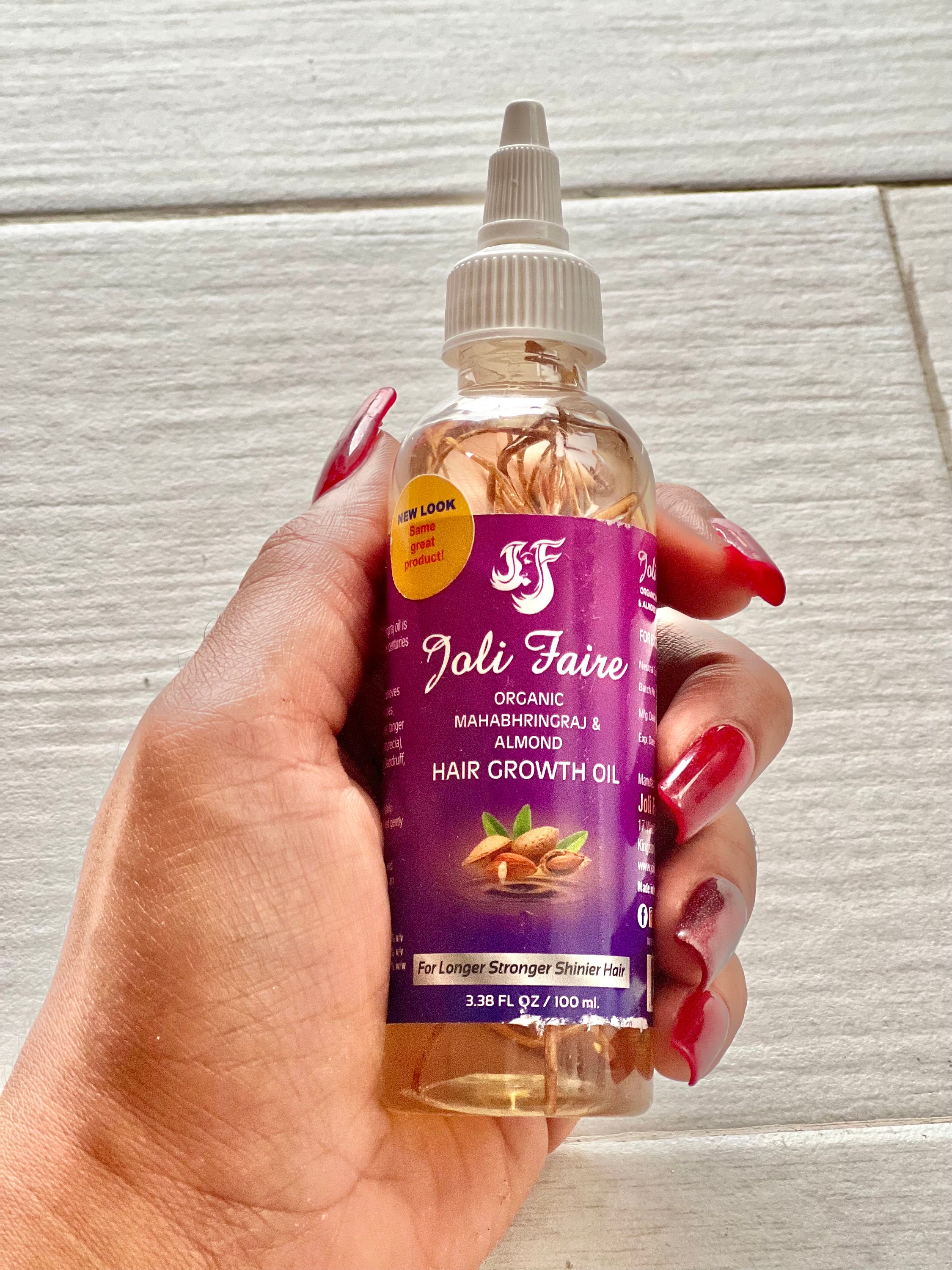 Fast Hair Growth Oil- Joli Faire Mahabhringraj & Almond Oil