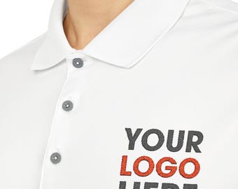 Custom Adidas® Polo Shirt: Embroidered Logo, Unisex Performance Apparel