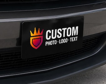 Custom Magnetic Plate Cover | Metal Plate Magnet 6x12 | UV Upgraded