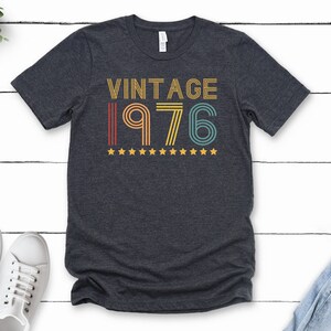 45th Birthday Shirt, Vintage 1976 Shirt for Men, 45th Birthday Gift For Women, 45th Bday Gift For Men