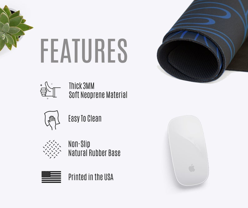 Desk Mat Features