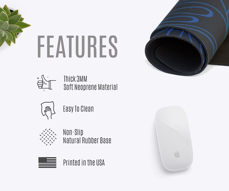 Desk Mat Features