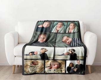 Personalized Photo Blanket: Custom Fleece