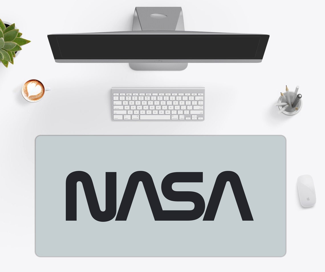 NASA Desk Mat Large Gaming Mouse Pad Desk Pad 10x16 12x18 Etsy