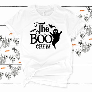 Camisa de Halloween | Camisa Boo Crew | Camisas de Halloween da Família | Camisa do Esquadrão de Halloween | Wallet&Heart