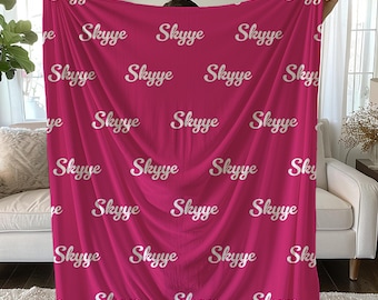 Personalized Baby Blanket: Custom Name