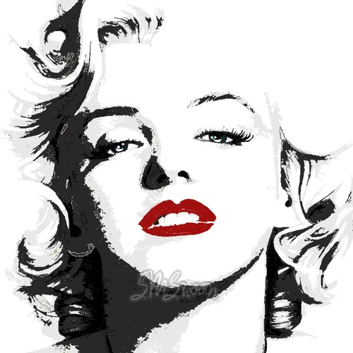 Marilyn Monroe SVG File - Etsy Canada