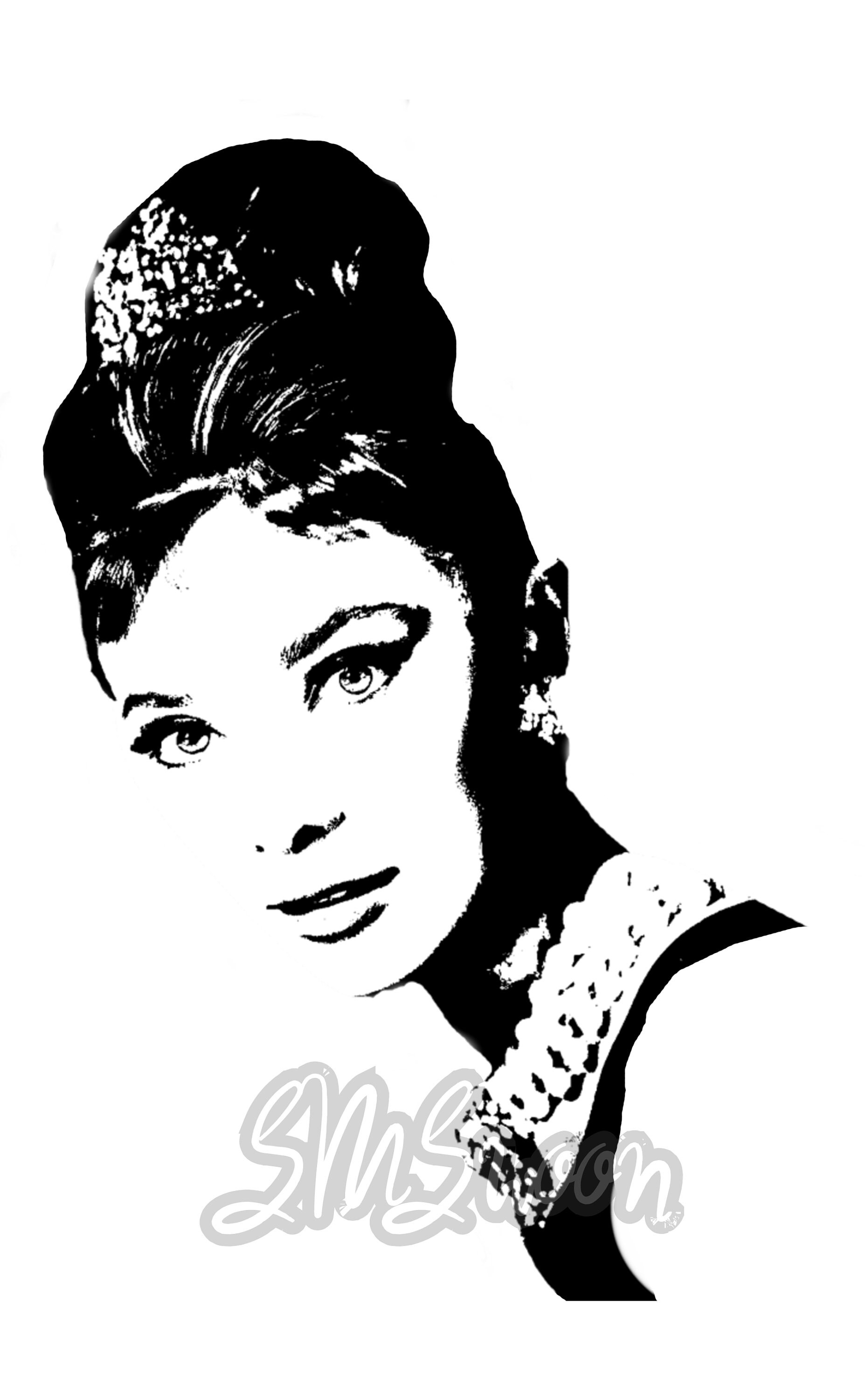 Printable Audrey Hepburn Digital Download 12 Designs 78 - Etsy