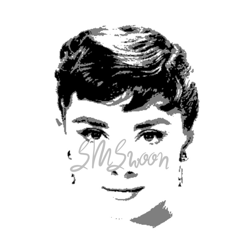 Printable Audrey Hepburn Digital Download 12 Designs 78 Etsy