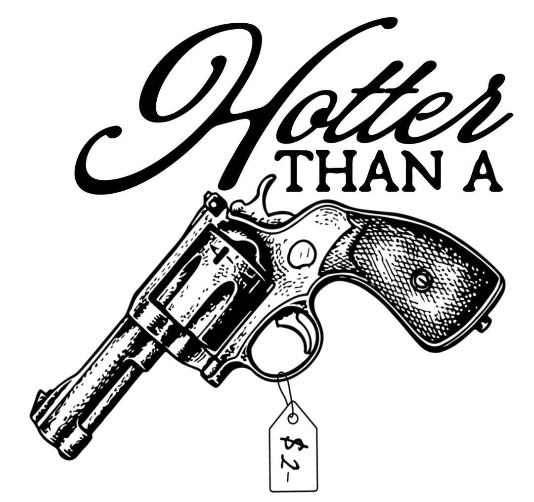 George Jones Hotter Than A 2 Dollar Pistol Printable Hotter Than a 2 Dollar Pistol Digital Download 5 File Bundle