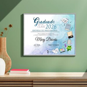 JW Pioneer School Graduation Diploma Printable | Christian Ministry Certificate | Digital Keepsake 2026 image 12