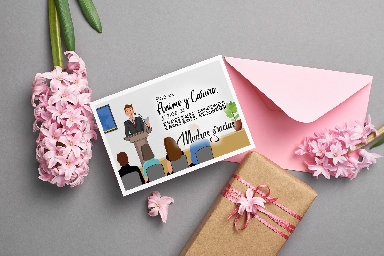 JW Digital and Printable Postcard for Speakers: thanks Encouragement ...