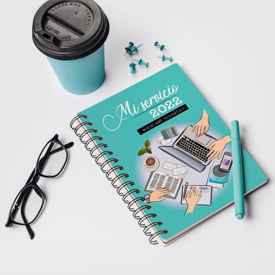 jw planner 2022 in spanish complete agenda calendar 2022 etsy