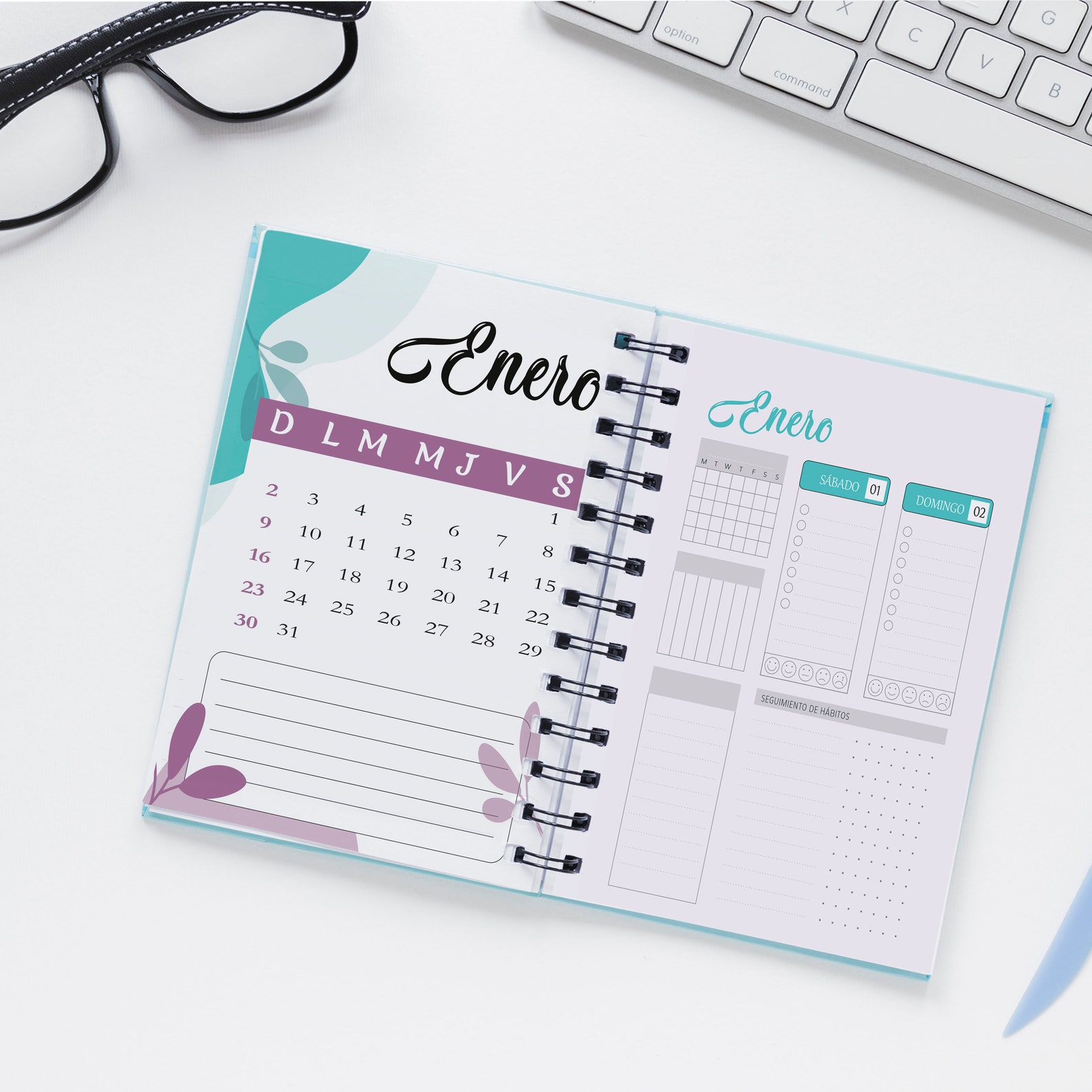 jw planner 2022 in spanish complete agenda calendar