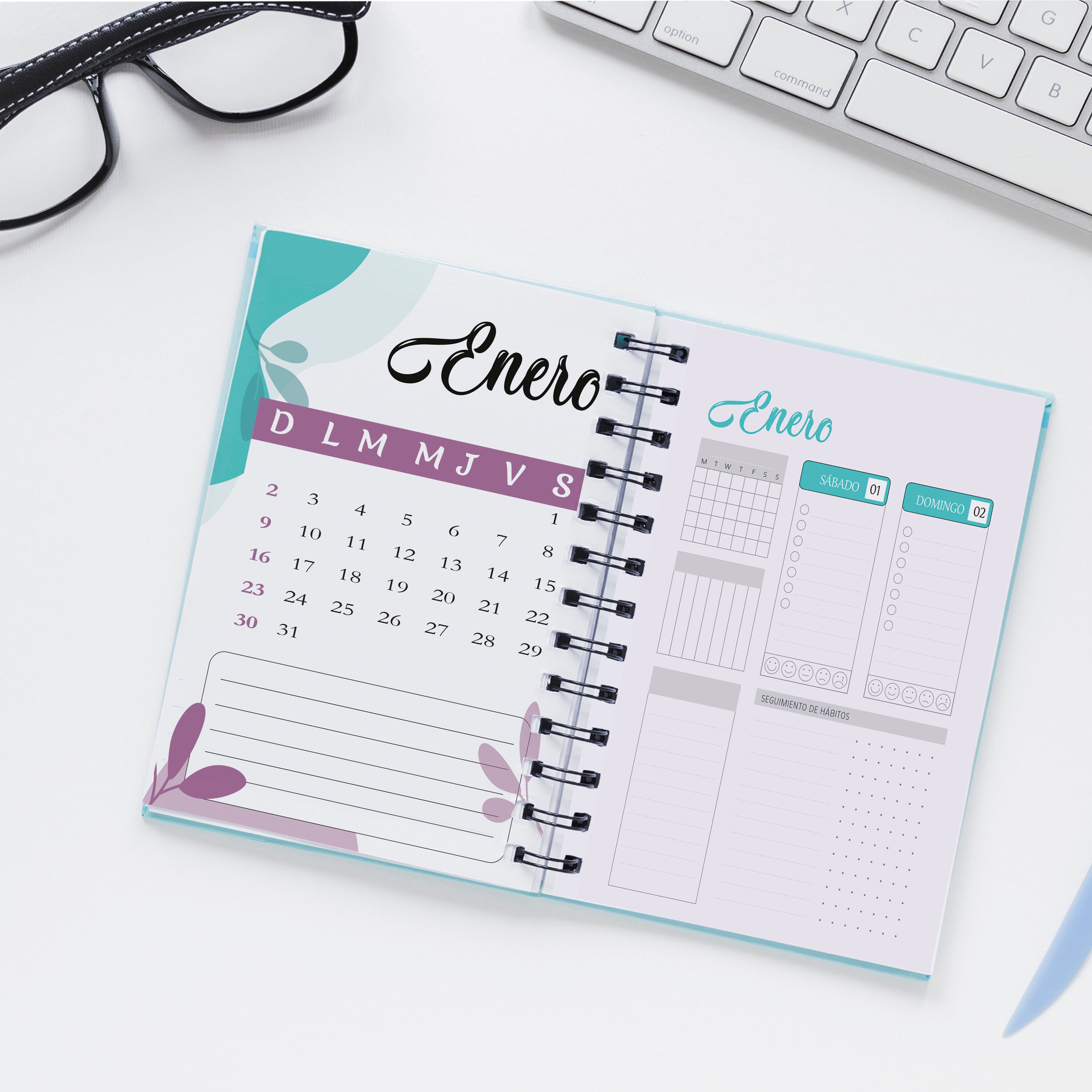 jw planner 2022 in spanish complete agenda calendar 2022 etsy