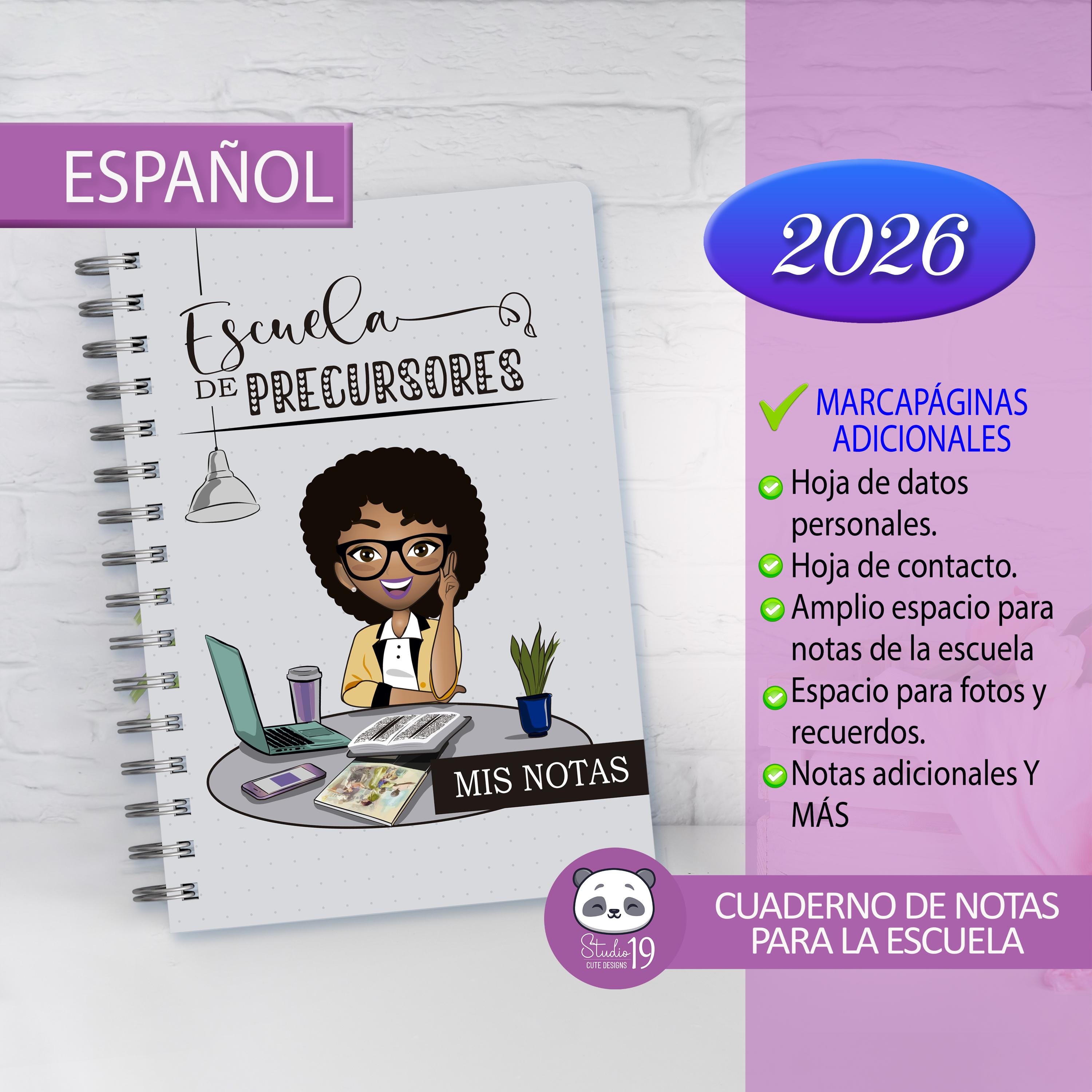 Printable Pioneer School Notebook 2026 | Digital Study Notes Journal ...