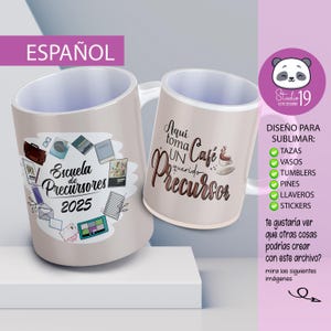 開拓者のためのスペイン語版JWイラスト – マグカップやギフト用の印刷可能なデザイン – デジタルPDFとPNG – エホバの証人へのギフトアイデア