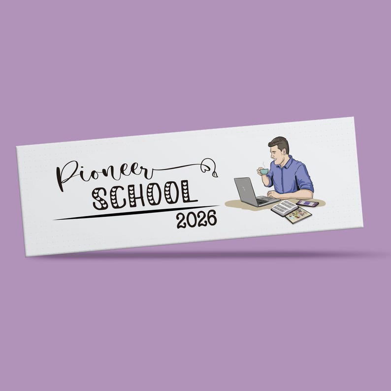 Printable Pioneer School Notebook 2026 | Digital English Notes Journal ...