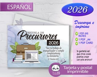 Jw pioneer school 2026 bookmarks and postcard for pioneer school 2026| gifts for pioneer| 2026 Pioneer School Card