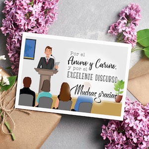 JW Digital and Printable Postcard for Speakers: thanks Encouragement ...
