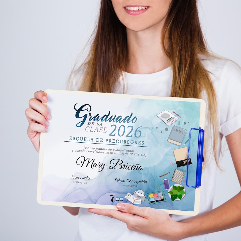 JW Pioneer School Graduation Diploma Printable | Christian Ministry Certificate | Digital Keepsake 2026 image 16