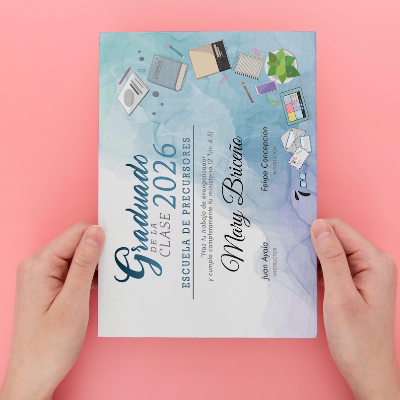 JW Pioneer School Graduation Diploma Printable | Christian Ministry Certificate | Digital Keepsake 2026 image 9