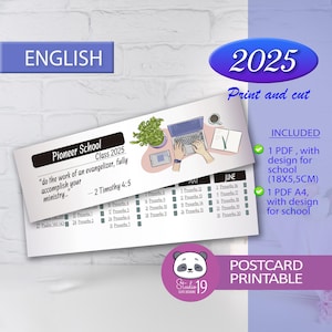 segnalibro jw per pionieri &quot;/ regalo per precursori 2025 / file digitale in inglese