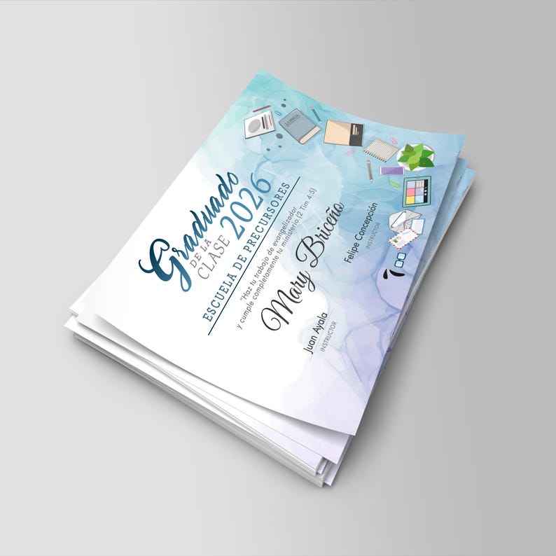 JW Pioneer School Graduation Diploma Printable | Christian Ministry Certificate | Digital Keepsake 2026 image 11
