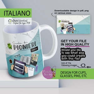 JW illustration and design for printing, printing, engraving and others in Italian : pioneer school 2023