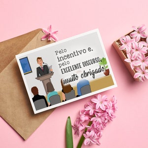 JW Digital and Printable Postcard for Speakers: "thanks ...