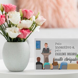 JW Digital and Printable Postcard for Speakers: "thanks ...