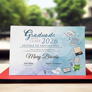 JW Pioneer School Graduation Diploma Printable | Christian Ministry Certificate | Digital Keepsake 2026 image 5