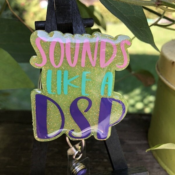 Sounds like DSP ID Holder, Day Ship Problem Badge, Funny Retractable Badge Reel, Medical Badge Reel