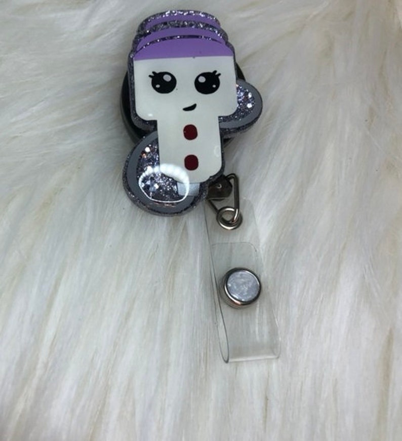 Glow in the Dark MRI Technologist Badge Reel