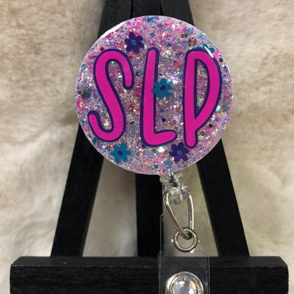 SLP ID Holder, Custom SLP Badge Reels, Medical Badge Reels, Medical Magnets